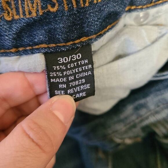 Carbon Slim Straight Jeans   - Picture 6 of 8